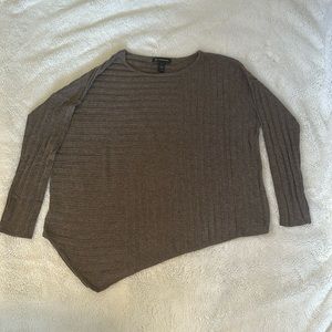 Brown IMC  asymmetrical sweater